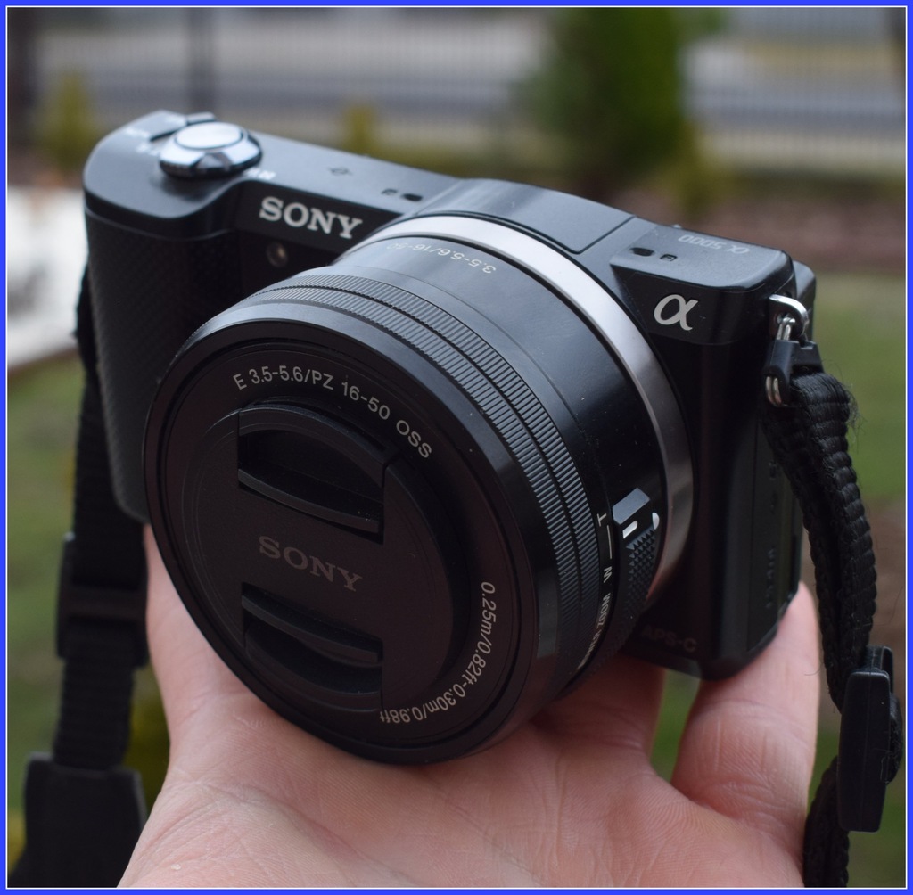 SONY A5000 + OBIEKTYW 1650 PRZEBIEG 5065 !! 7222845144 oficjalne