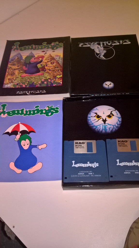 Lemmings 1 - Amiga BOX - 1991 Psygnossis - 7196598156 - oficjalne ...