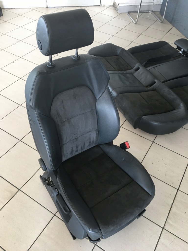 AUDI A6C6 AVANT FOTELE KANAPA ALCANTARA SKÓRA