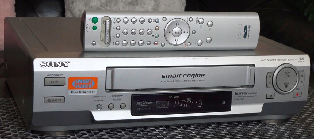 Magnetowid - SONY SLV-SX250 - NTSC TriLogic +Pilot