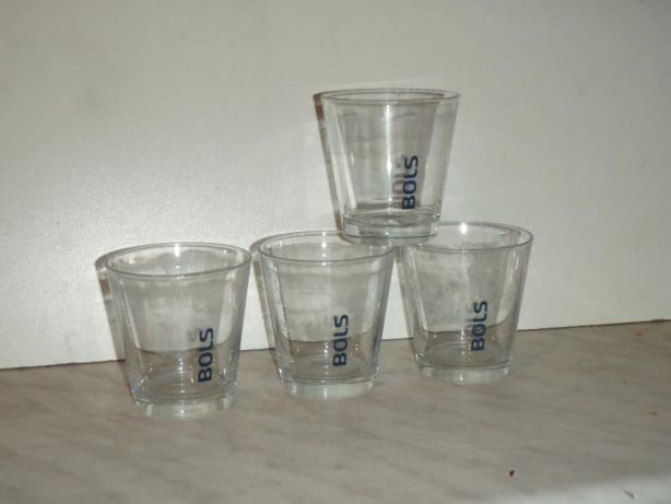 4 szklanki Bols do drinków, soków itp