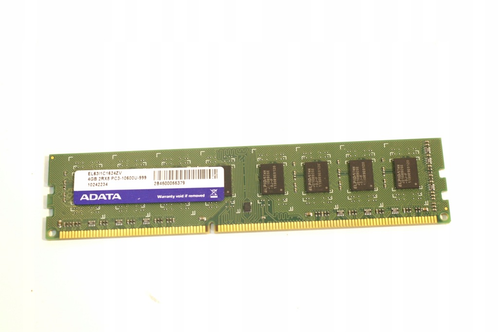 PAMIĘCI RAM DDR3 4GB ADATA EL63L1C1624ZV GWAR
