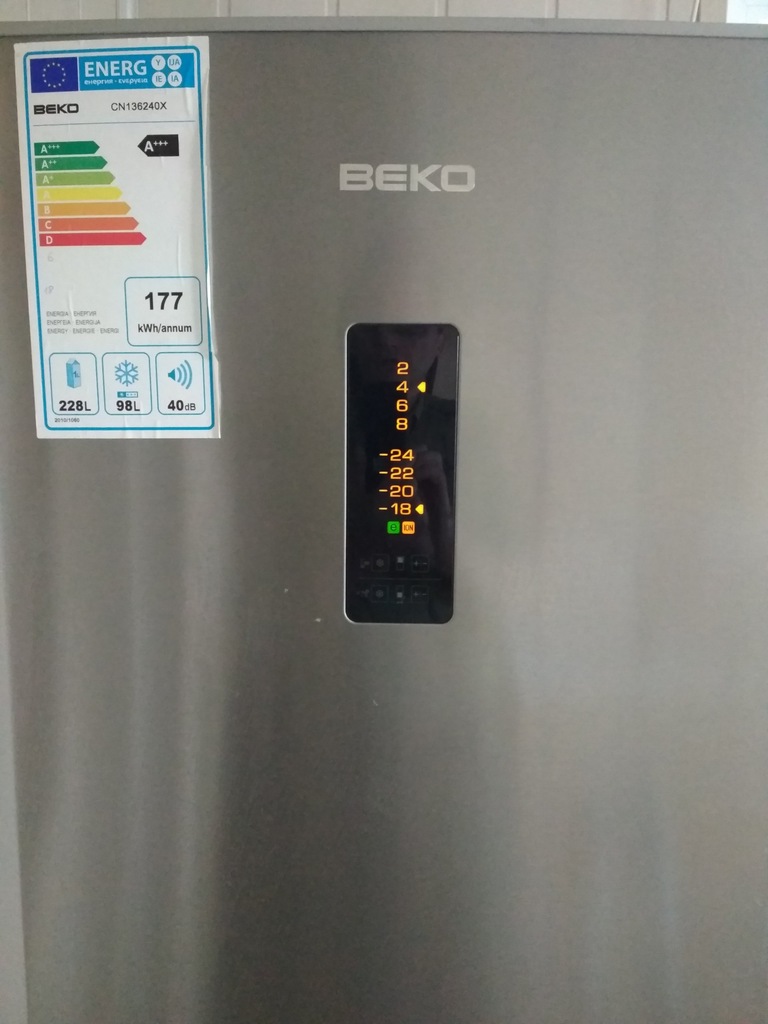 Lodówka Beko CN136240X CN 136240X CN 316240 X