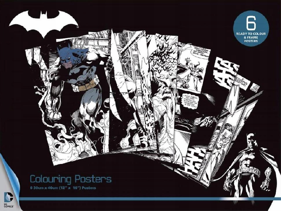 Dc Comics Batman Kolorowanka Dla Dziecka 7019903589