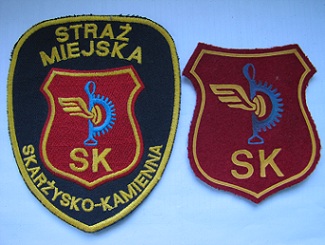 Naszywka Straży Miejskiej Skarżysko-Kamienna