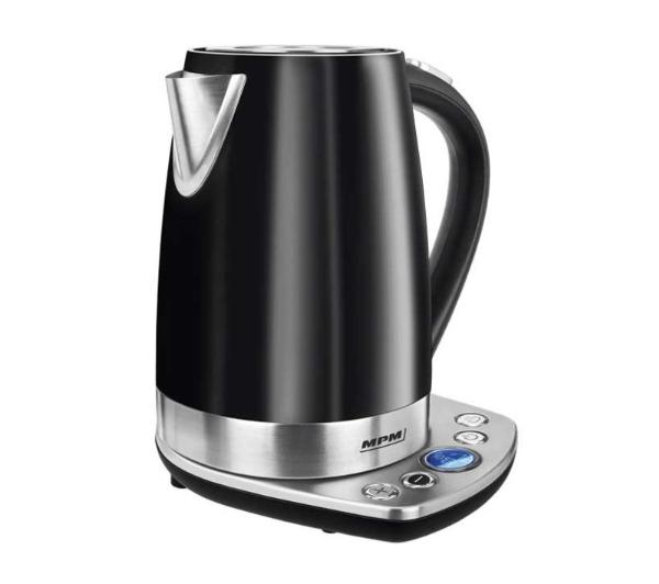 CZARNY Czajnik MPM MCZ-51/C 2200W 1,7L FILTR STAL
