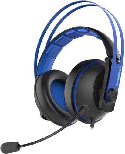 Słuchawki dla graczy ASUS Cerberus V2 Niebieskie