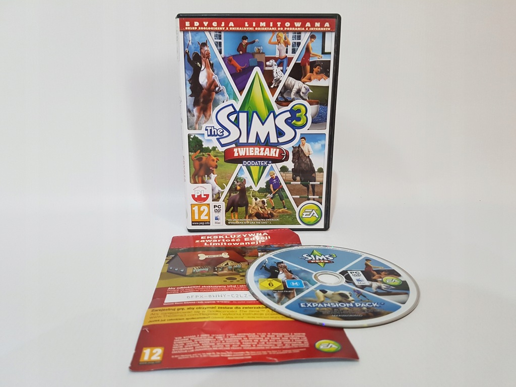 The Sims 3 Zwierzaki Edycja Limitowana Dodatek PL