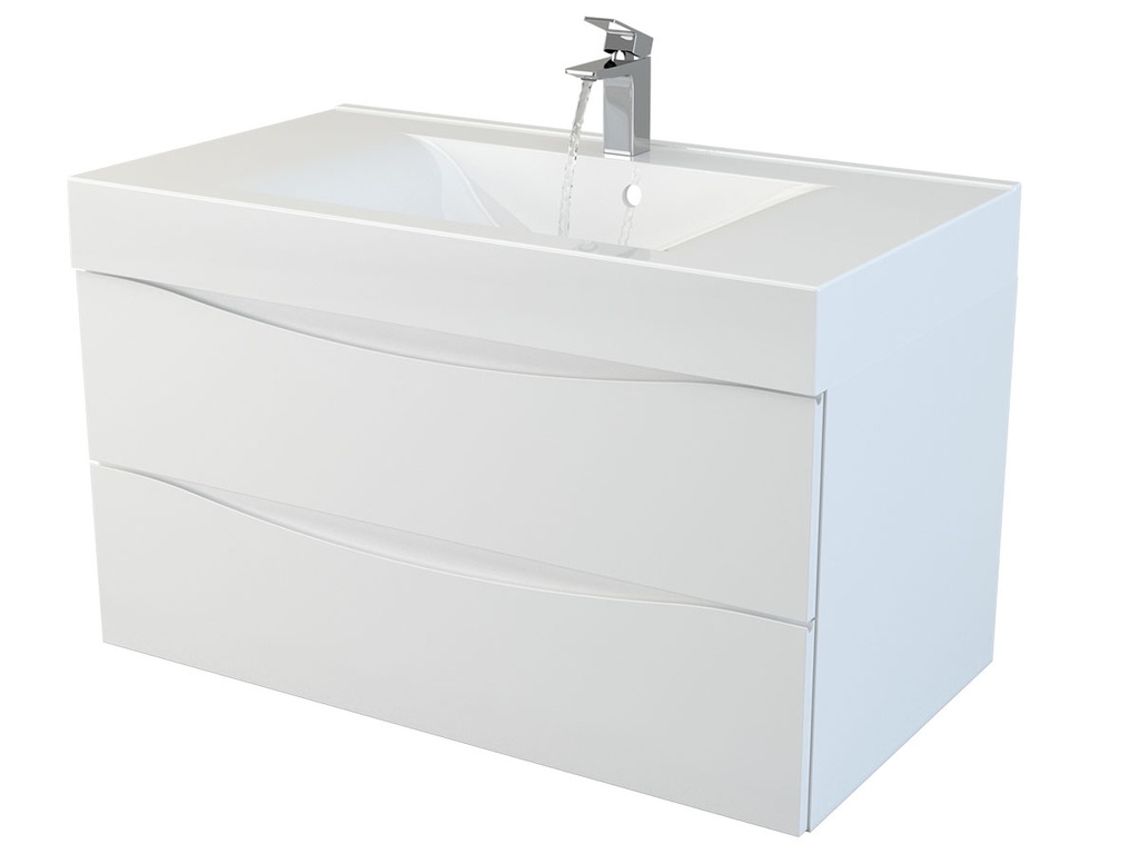 Meble Łazienkowe GRD Szafka i Umywalka 90 cm