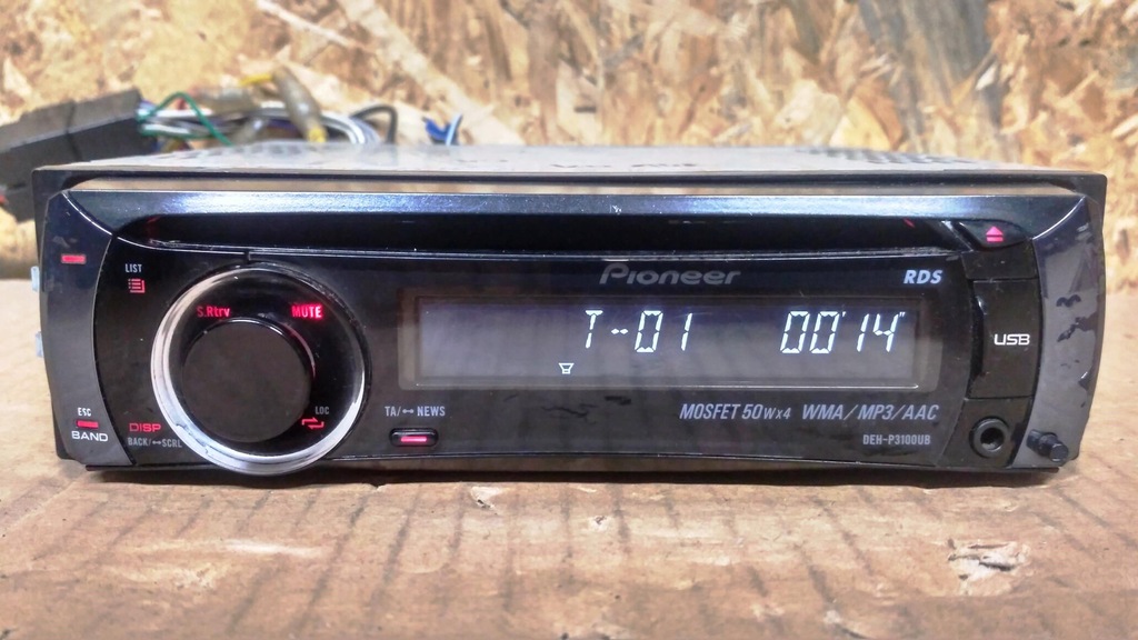 radio samochodowe pioneer deh-p3100ub cd aux usb