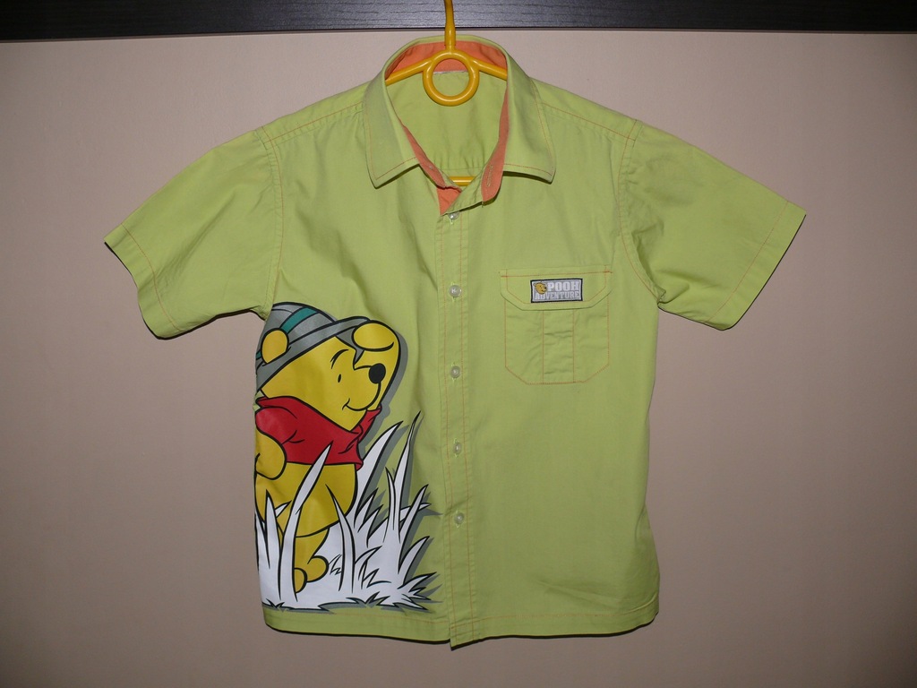 Koszula chłopięca Disney Kubuś Puchatek r. 116