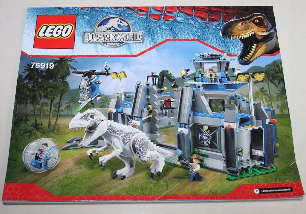 jurassic world lego 75919