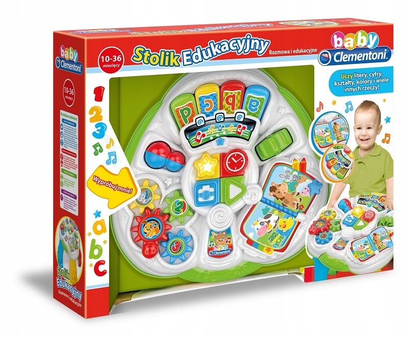 Clementoni 60473 Stolik edukacyjny - interaktywny