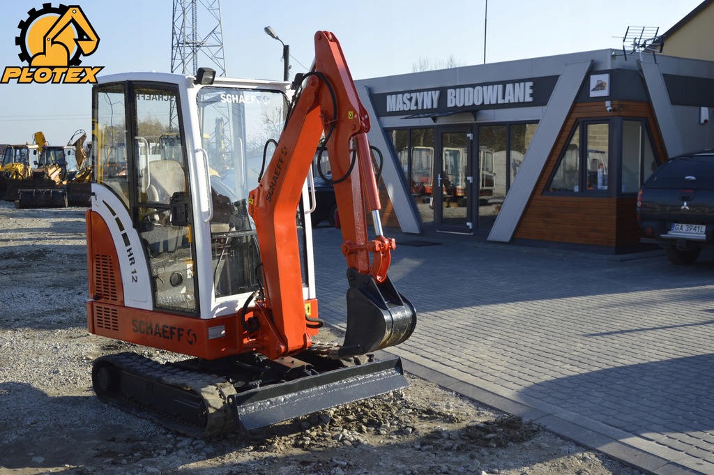 Mini koparka SCHAEFF HR12 ,, 1999r. FAKTURA LONG