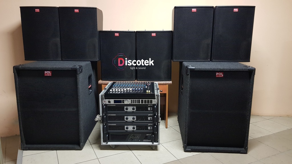 Nagłośnienie Pol-Audio + Ecler + DBX (TV, SAT itd