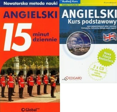 Angielski 15 minut dziennie + Kurs podstawowy