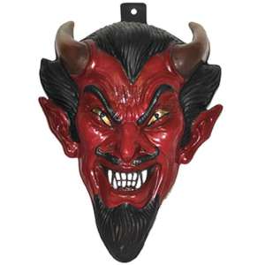 dekoracja DIABEŁ głowa diabła na ściane HALLOWEEN