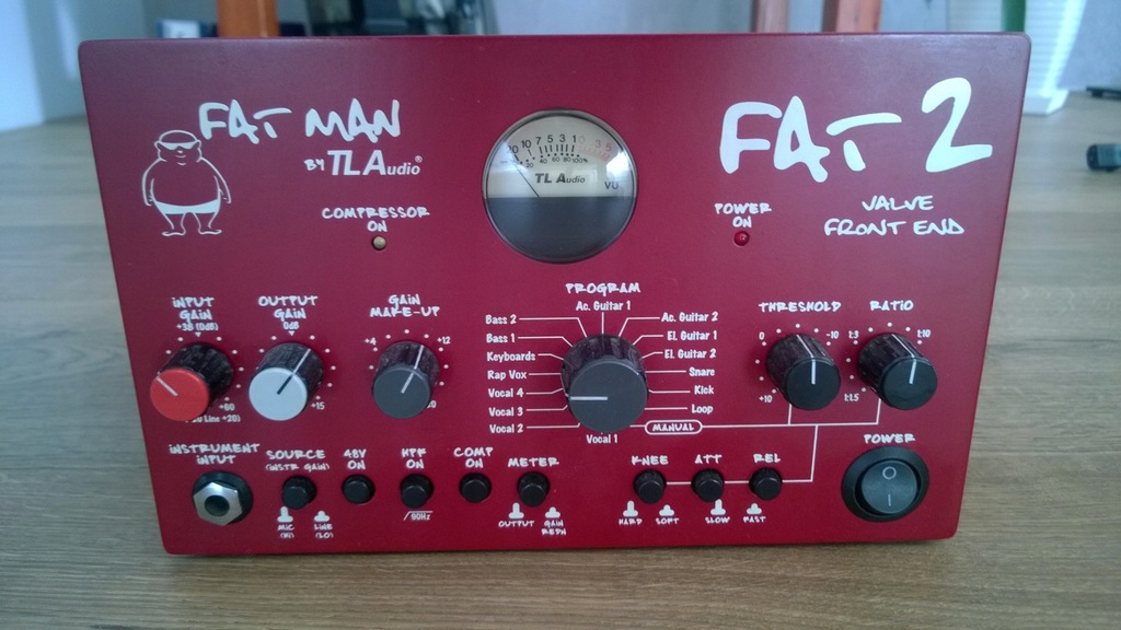 Przedwzmacniacz, kompresor TL Audio Fat Man 2