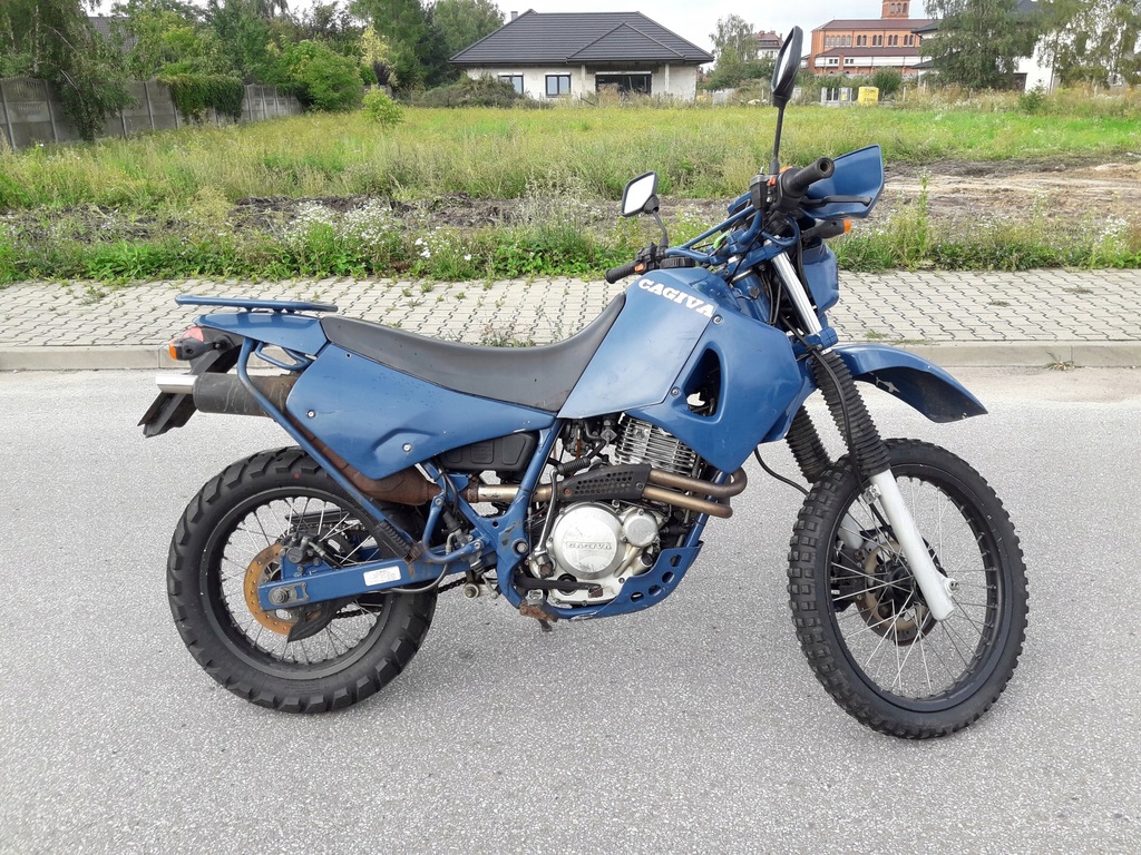 Moto Cagiva W12 Cagiva Enduro 350 MOTOCYKL CAGIVA W12 7505469171