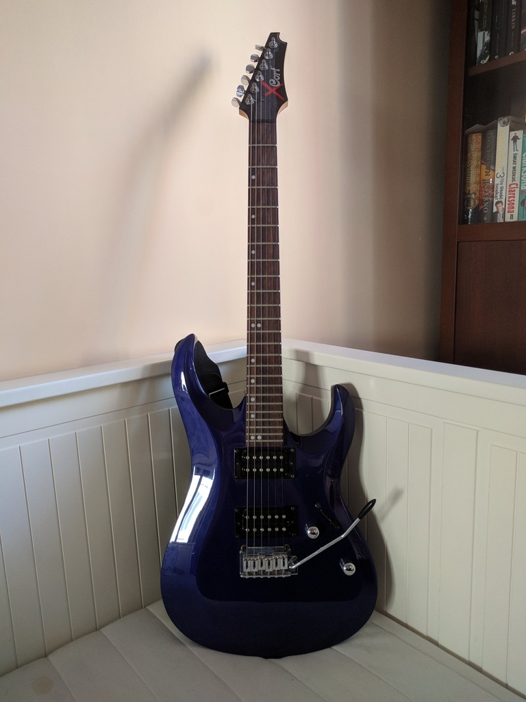 Gitara Cort X2 + pokrowiec + pasek