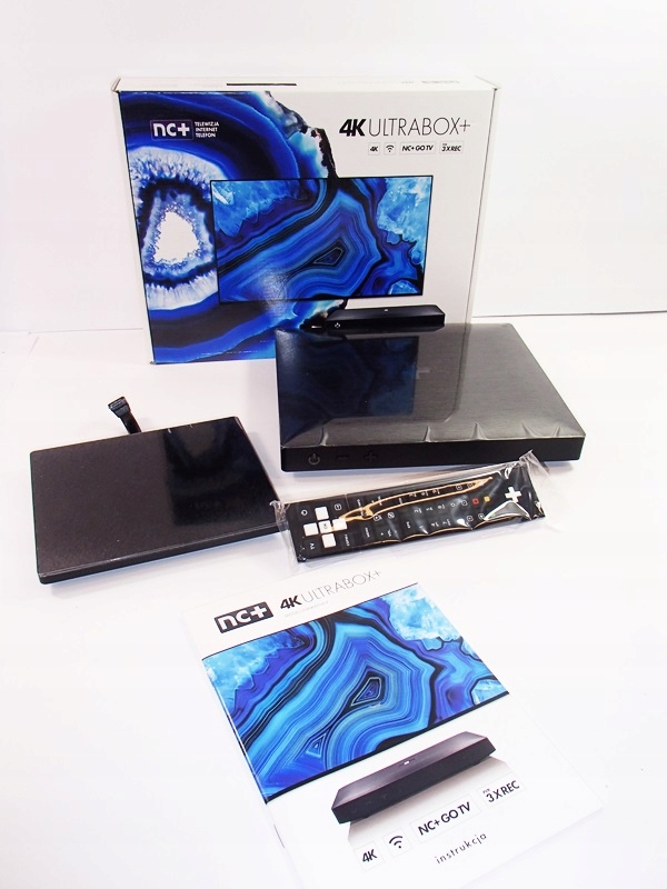4K ULTRABOX NC + Z DYSKIEM