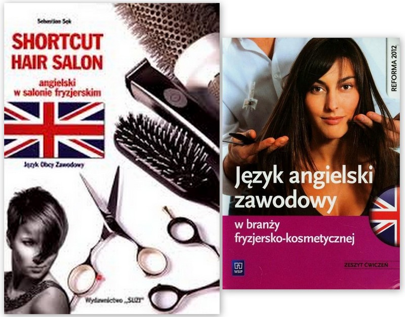 Shortcut hair salon ANGIELSKI fryzjerstwo ZESTAW