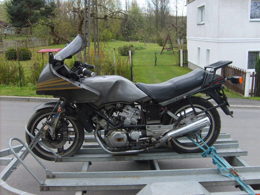 części YAMAHA XZ550 XZ 550 RAMA LAGI ROZRUSZNIK