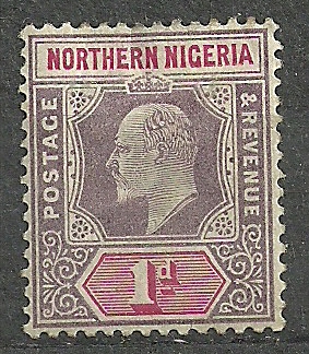 Kol.angielskie - Northern Nigeria SG11* KEVII