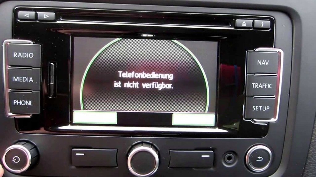Radio oryginalne z VW uszkodzone RNS 310 RNS310