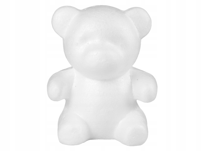 Miś Misiek Styropianowy 19cm Misie Styropianowe