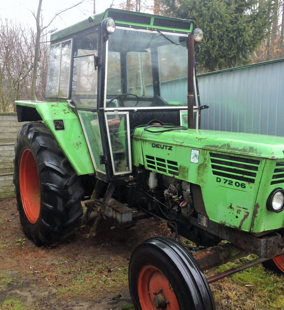 Ciągnik Deutz 7206 pilnie
