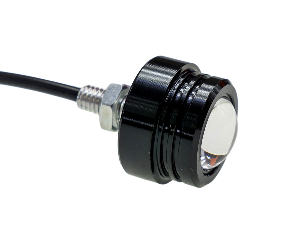 Oczka LED 5W Eagle Eye stroboskopy pomarańczowe