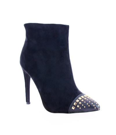 ZAZA PATA PARIS ELEGANCKIE BOTKI DAMSKIE CZARNE 38