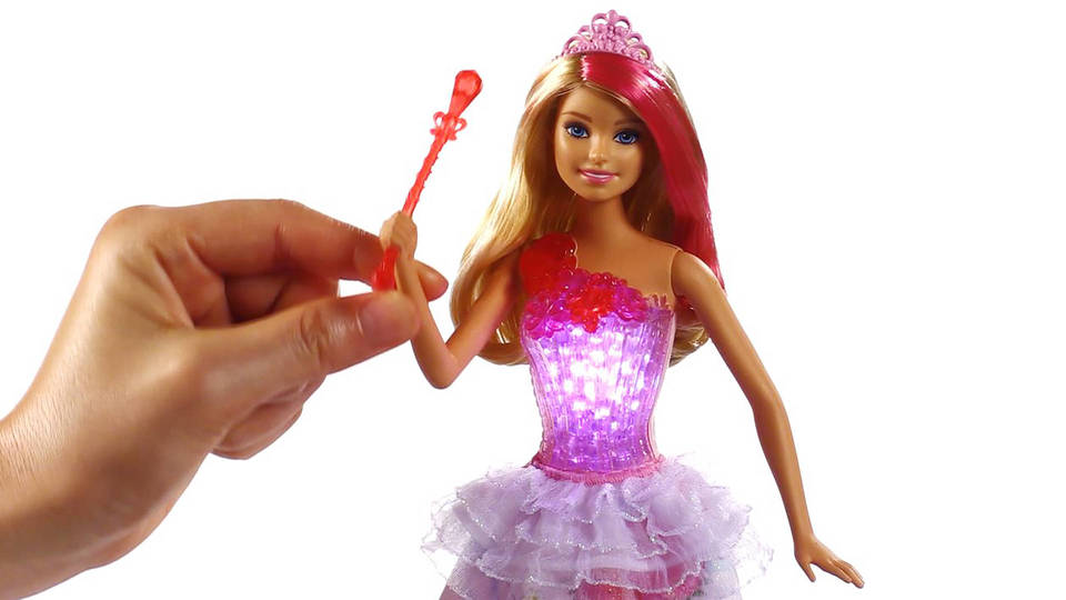 BARBIE KSIĘŻNICZKA MAGICZNA MELODIA