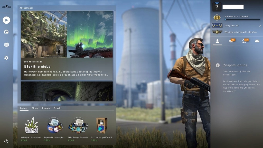 Konto Counter-Strike Global Offensive , Ranga: G3