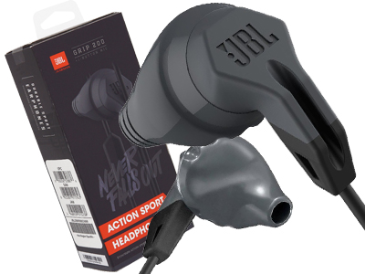 SŁUCHAWKI DOKANAŁOWE JBL GRIP 200 HARMAN MIKROFON