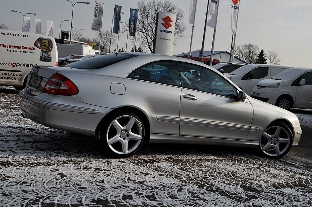 MERCEDES CLK 200 163KM SKÓRA AUTOMAT AVANTGARDE