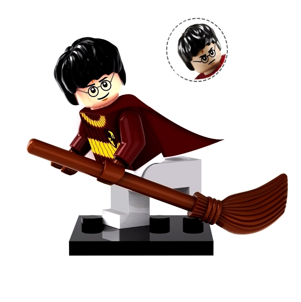 karta lego + figurka HARRY POTTER - Quidditch