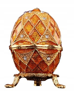 JAJKO JAJO FABERGE REPLIKA SZKATUŁKA DEKOR F08EK