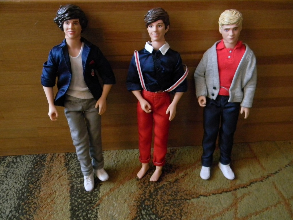 One Direction  Liam, Louis,Niall ken lalka Barbie