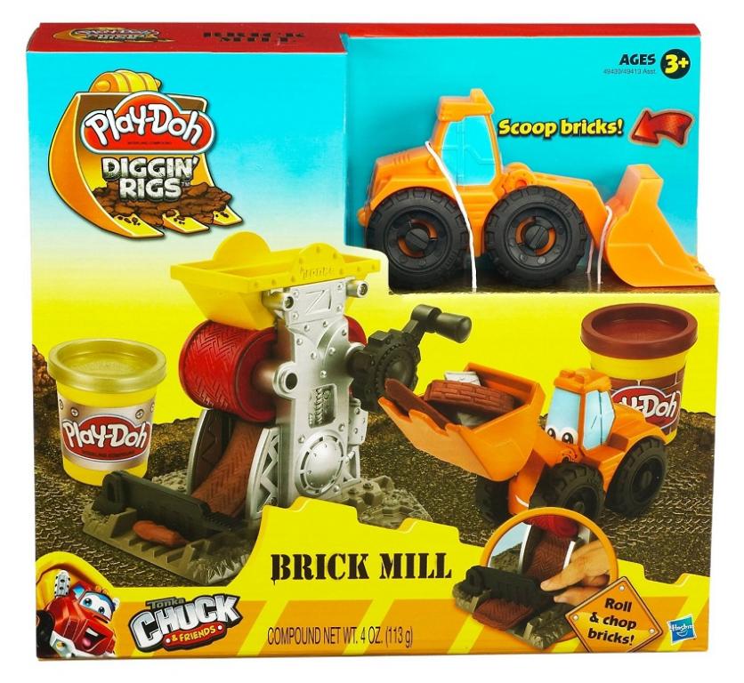 PLAY DOH CIASTOLINA ZESTAW BUDOWLANY CEGIELNIA