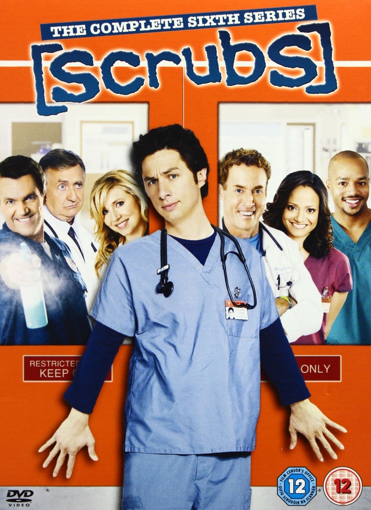 SCRUBS (HOŻY DOKTORZY) : COMPLETE SEASON 6 [4DVD]