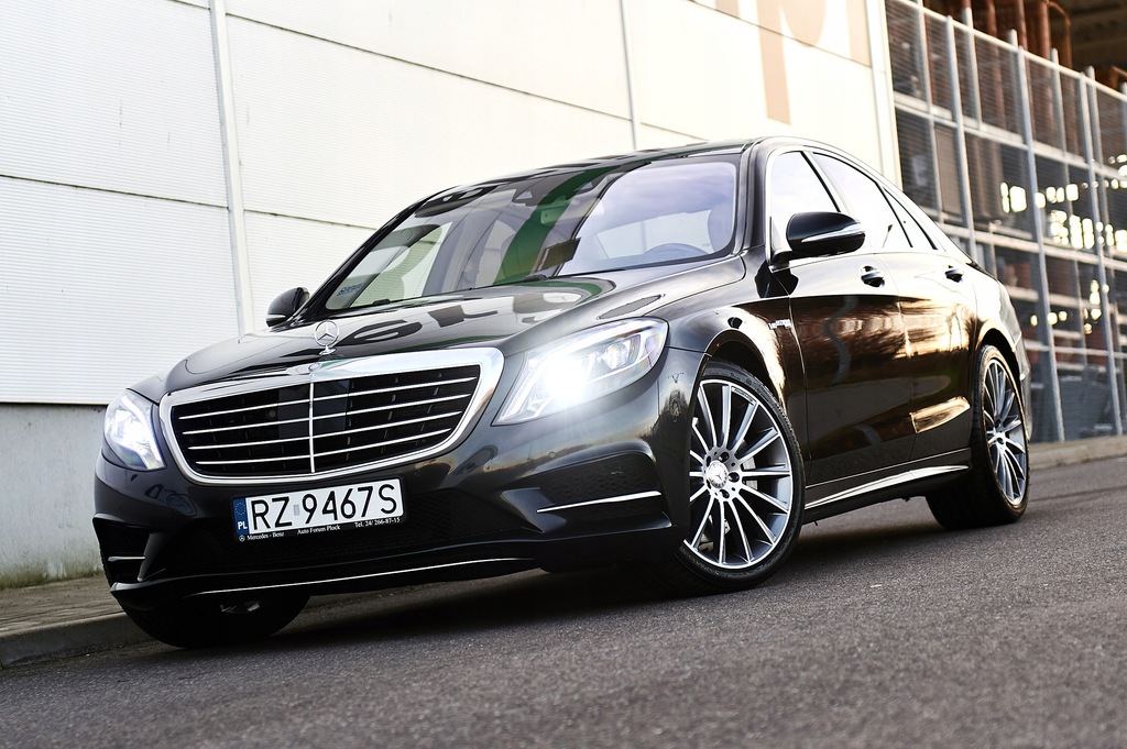 MERCEDES S500 V8 BI-TURBO 4MATIC AMG FV23% SALON