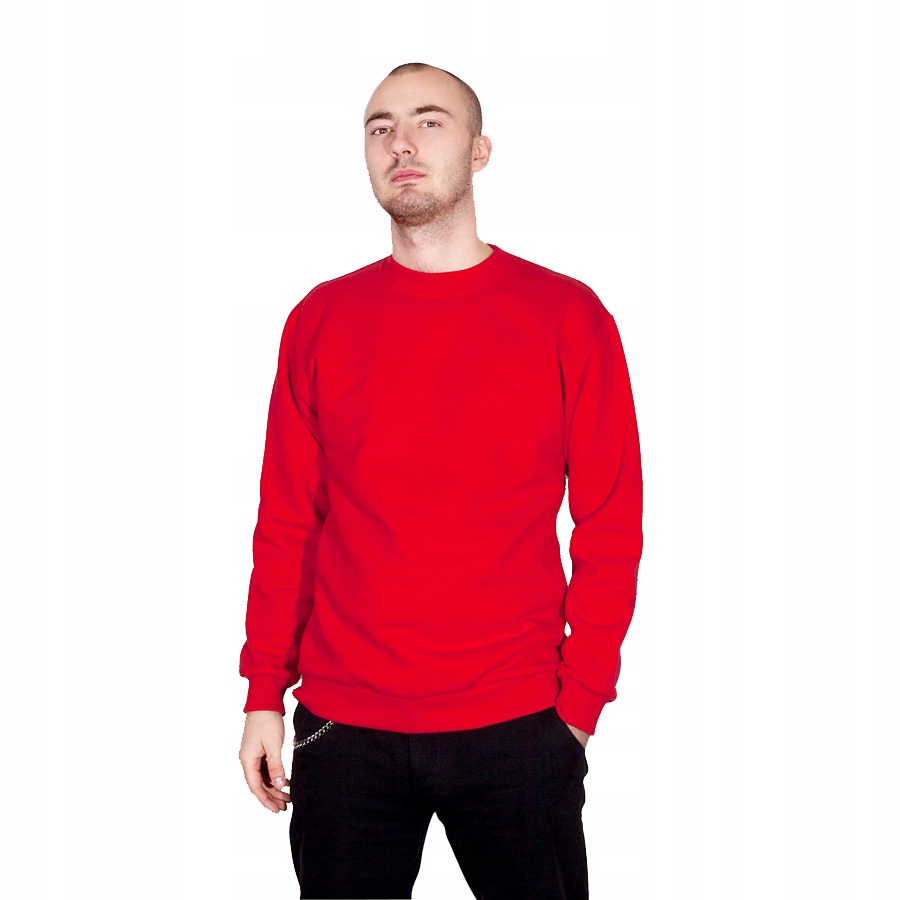 TheCo - Gładka koszulka long sleeve XL czerwony