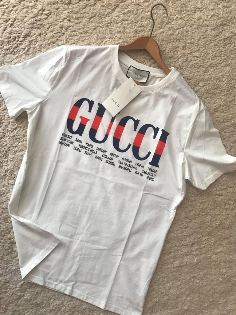 Gucci GG T-shirt, white, logo