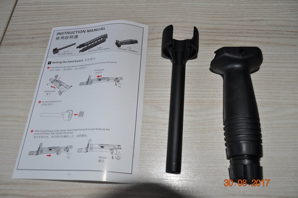 Osłona Lufy MP5 i chwyt przedni Grip ASG MP-5 MP 5