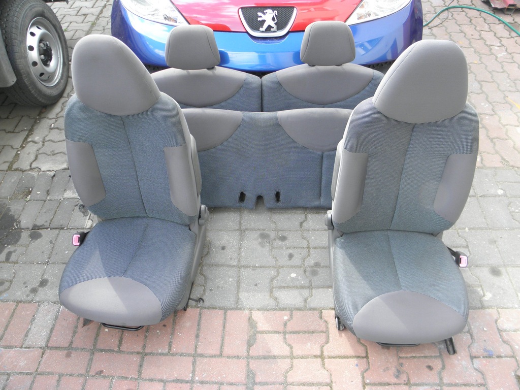 Fotele Kanapa Komplet Aygo Citroen C1 Peugeot 107 - 7319508982 - Oficjalne Archiwum Allegro