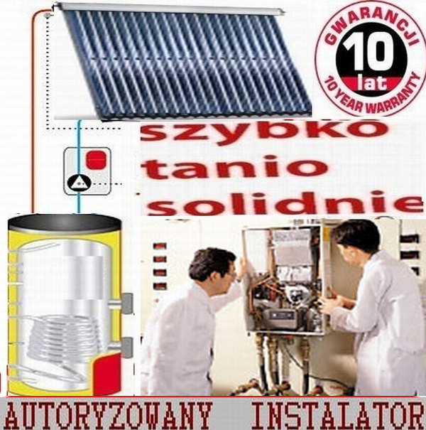 kolektory słoneczne solary wymiana glikolu +porady
