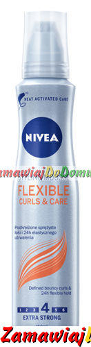 NIVEA Flexible Curls pianka do włosów 150ml