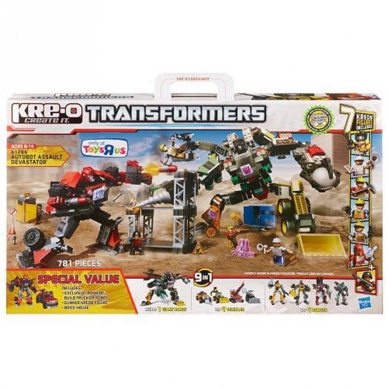 KreO Transformers 781el. 9w1 Devastator A1266
